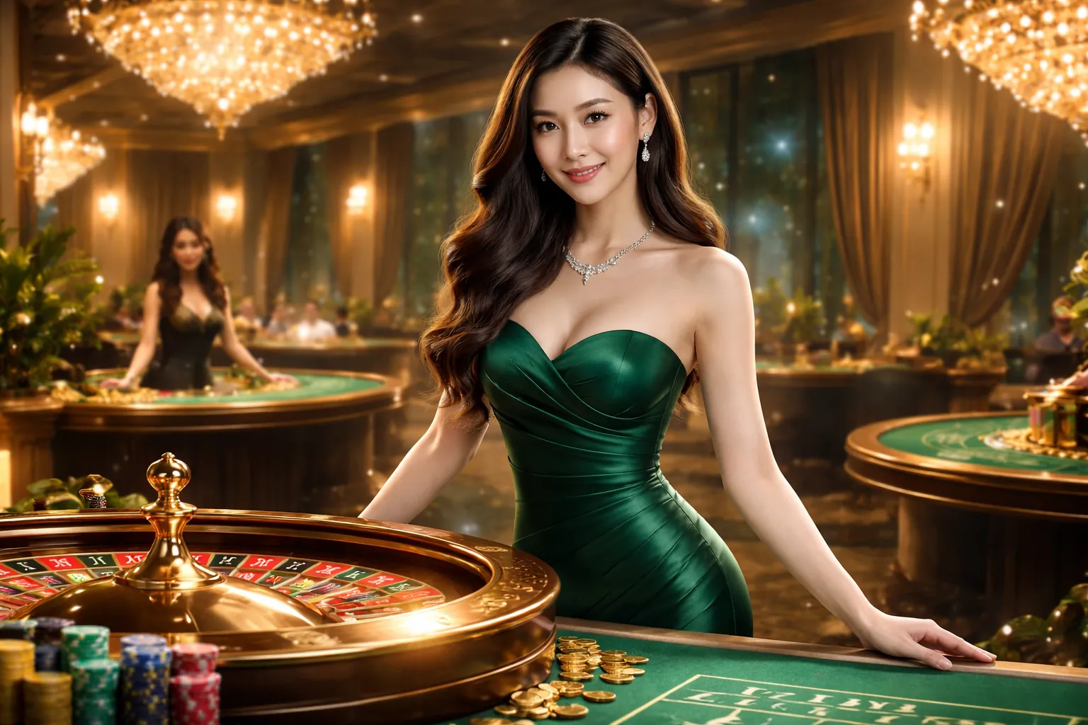 Sòng bạc trực tuyến với người chia bài thật